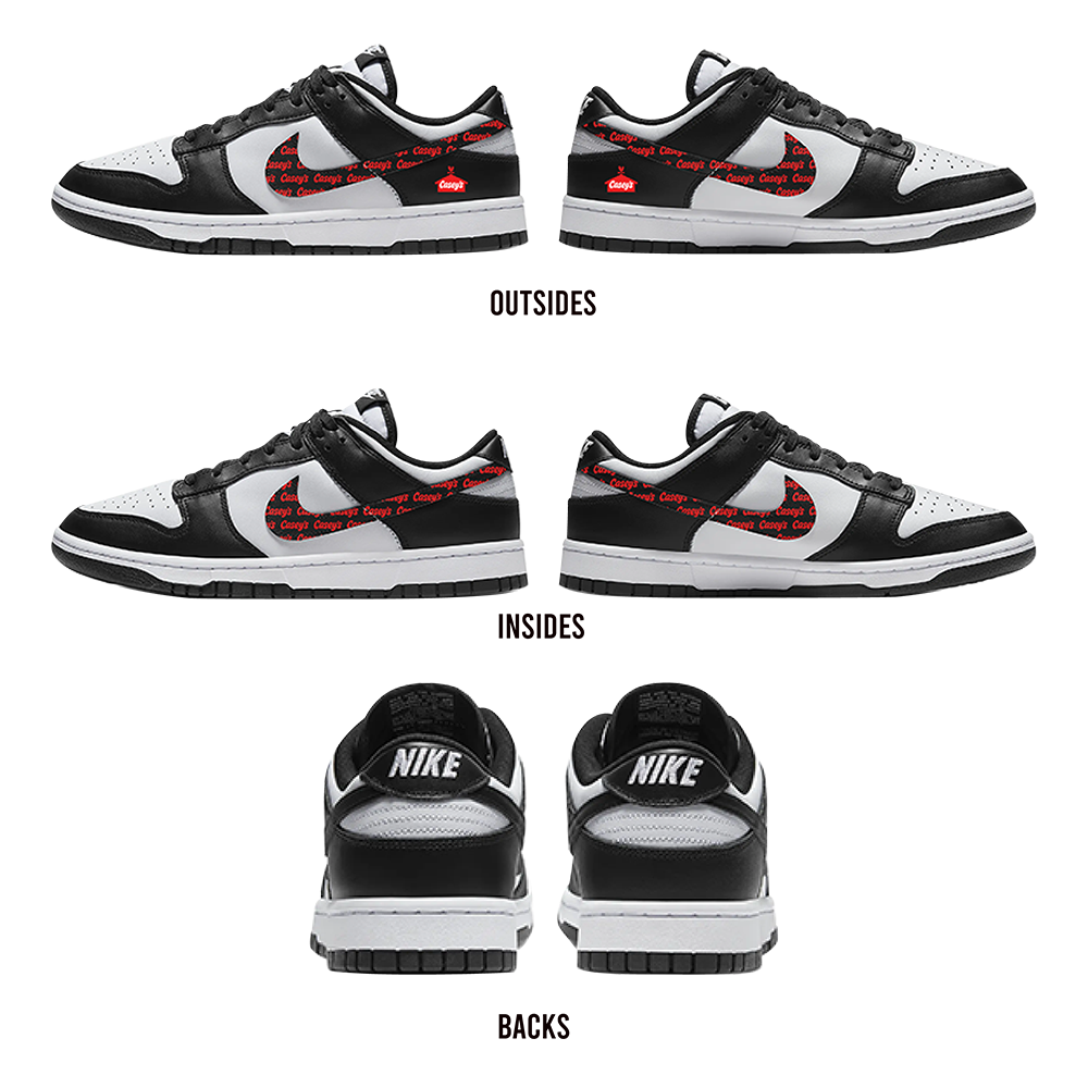 Nike Classic Dunks - Casey's Custom Swoosh