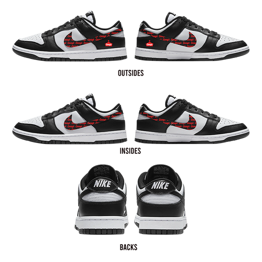 Nike Classic Dunks - Casey's Custom Swoosh